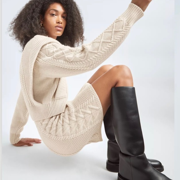 Aritzia Emporia cable knit skirt - Picture 2 of 5